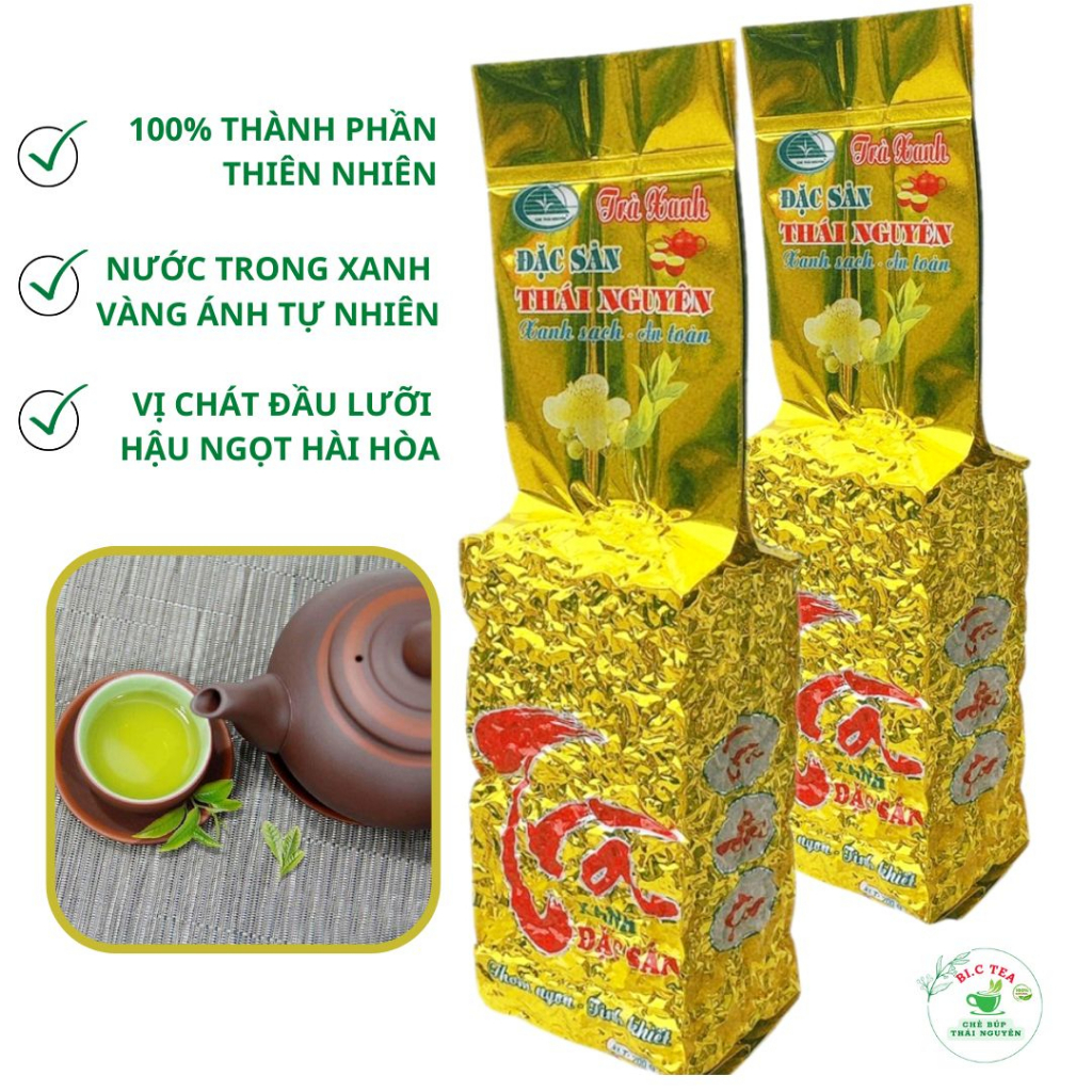 Chè Thái Nguyên Đặc Sản Xanh gói 100 gram
