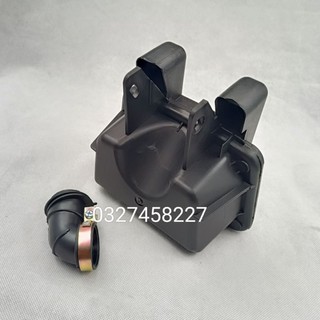 Hộp pô e, bao tử, lọc gió 50cc cho xe độ dream, wave, cub...