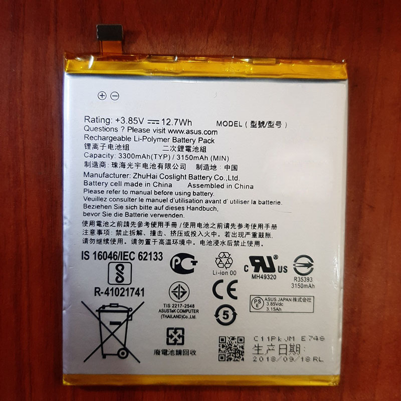 Pin Asus Zenfone 5 2018 ZE620KL Zenfone 5Z ZS620KL C11P1708 X00QD