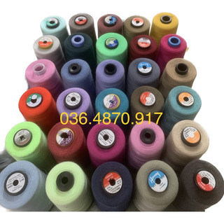 Set chỉ may quần áo đủ màu