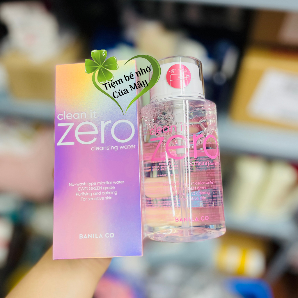 NƯỚC TẨY TRANG CLEAN IT ZERO CLEANSING WATER BANILA CO