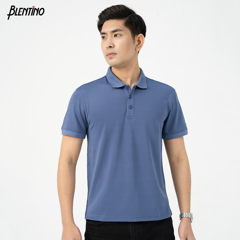 Áo Polo Nam Blentino Premium, Chất Cotton Cao Cấp, Mát, Thấm Hút Tốt, Thiết Kế Basic Rất Sang Trọng (PL2301)