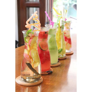 5 Ly thủy tinh ly sinh tố 350ml