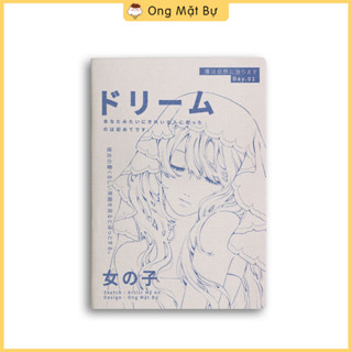 Vở ruột kẻ ngang 100 gsm - Style Anime 80 Trang - Bìa KAMISAMA- Ong Mặt Bự