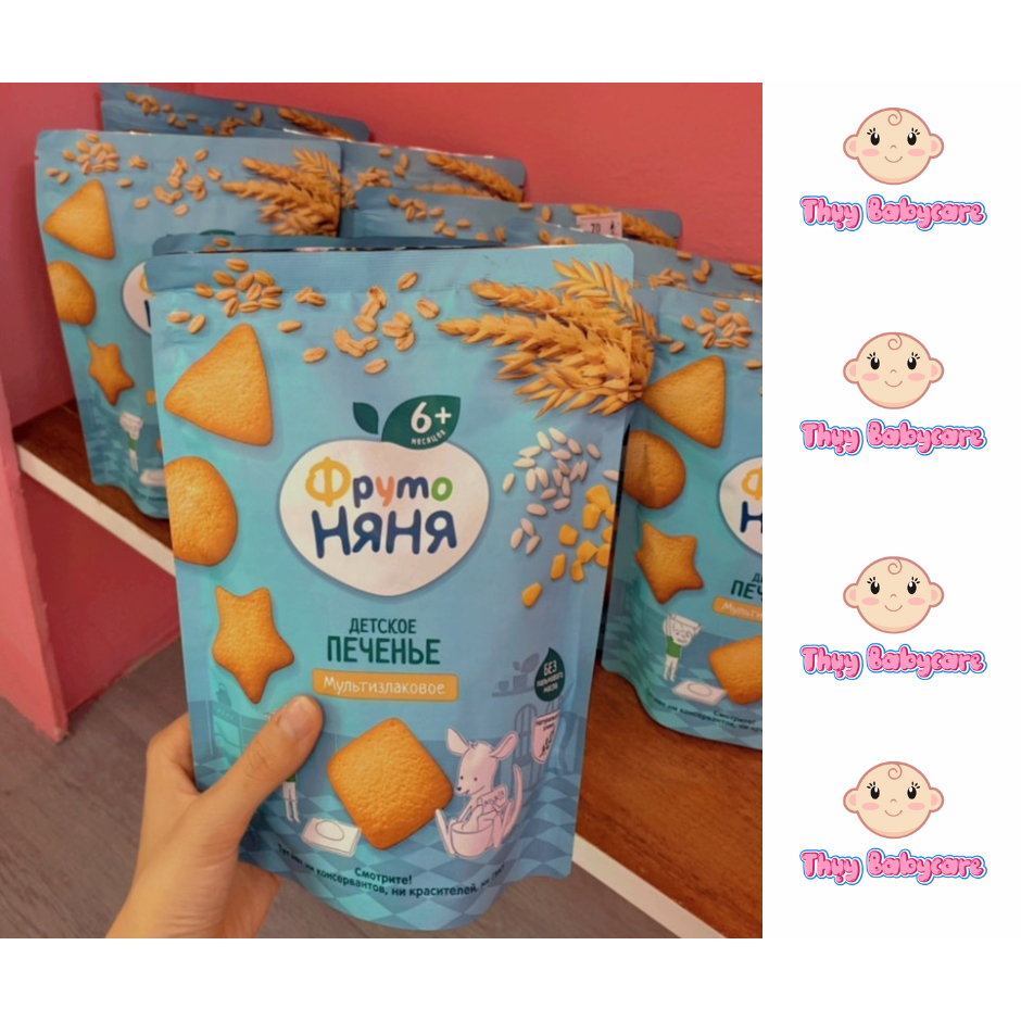 Bánh quy Fruto Nga 120g 6m+