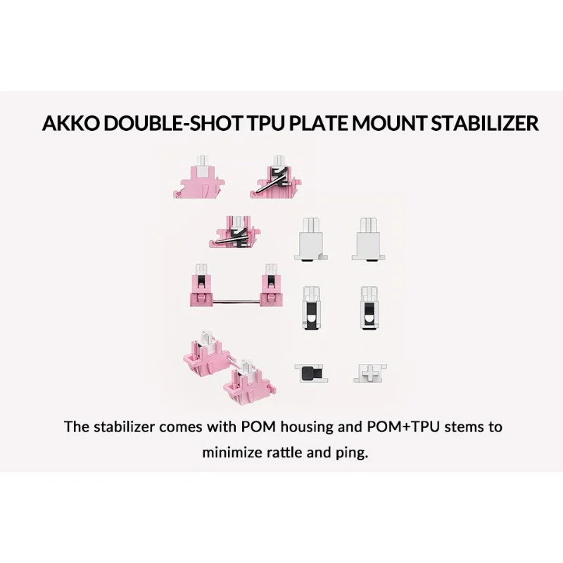 KIT bàn phím cơ AKKO ACR TOP 75 – Gray