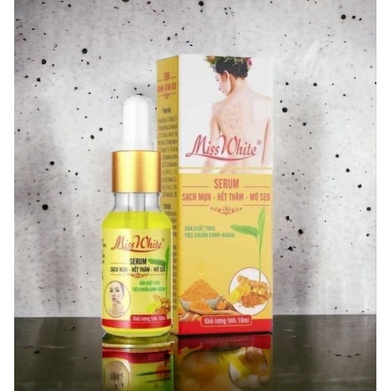 Serum Nghệ Misswhite Giảm Mụn, Mờ Thâm, Liền Sẹo