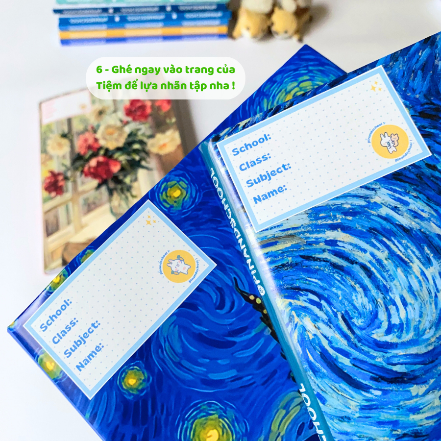 Tấm Giấy Bao Tập Tranh Sơn Dầu - Giấy bóng dày chất lượng, hình in rõ nét tươi tắn | Pinandschool