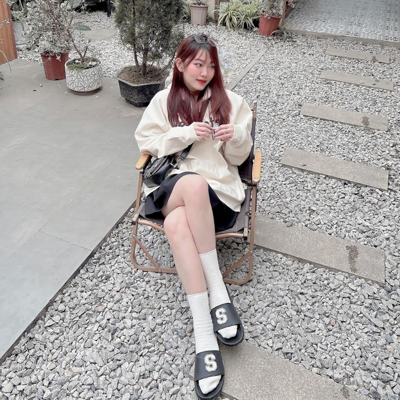 Dép nam nữ quai ngang bản TREND - Dép HOT 2023