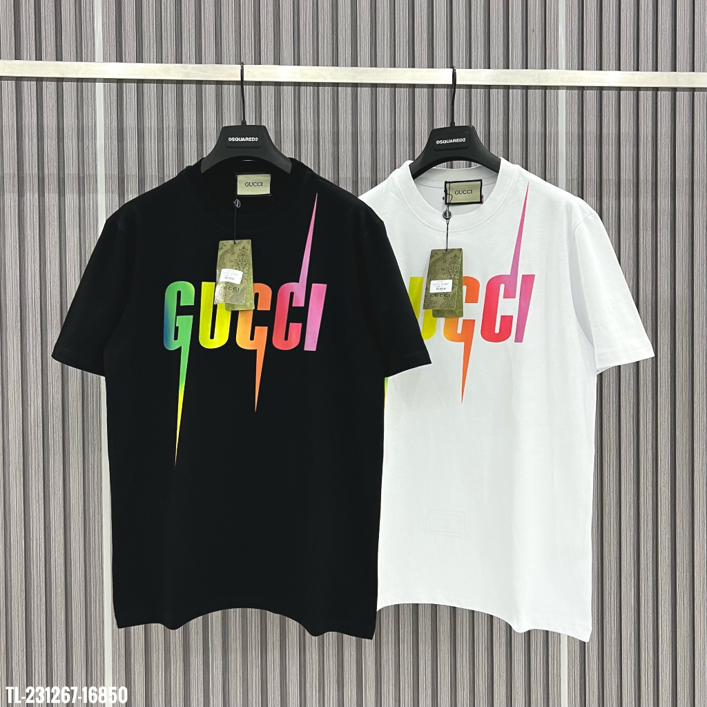 Áo thun GC Sấm Sét 7 sắc cầu vồng form rộng tay lỡ chất liệu cotton cực đẹp, Áo Phông Unisex Nam Nữ | BigBuy360 - bigbuy360.vn