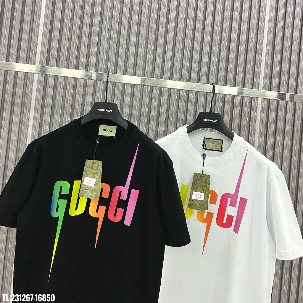 Áo thun GC Sấm Sét 7 sắc cầu vồng form rộng tay lỡ chất liệu cotton cực đẹp, Áo Phông Unisex Nam Nữ | BigBuy360 - bigbuy360.vn