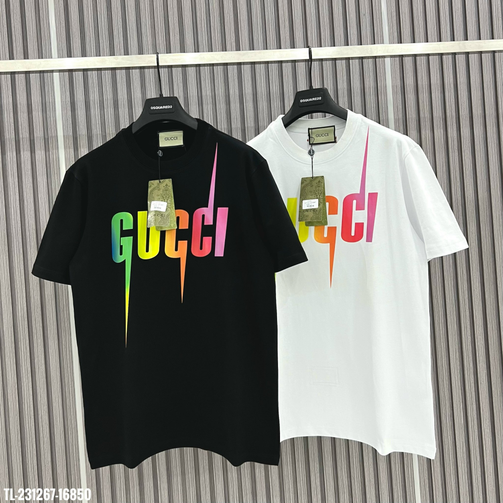 Áo thun GC Sấm Sét 7 sắc cầu vồng form rộng tay lỡ chất liệu cotton cực đẹp, Áo Phông Unisex Nam Nữ | BigBuy360 - bigbuy360.vn