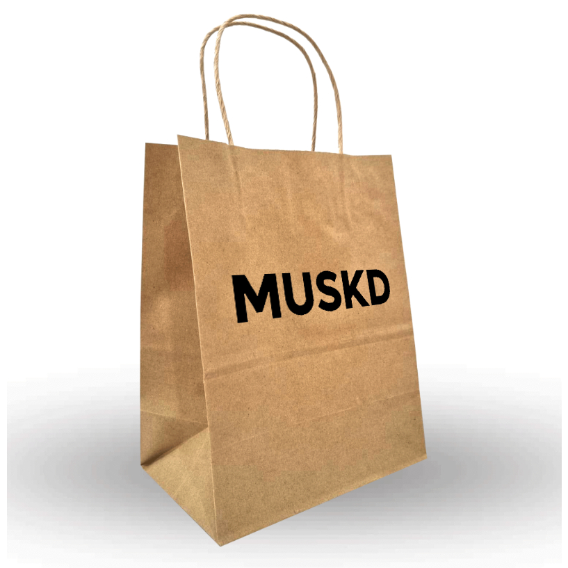 Túi giấy MUSKD Size S - Giấy Kraft