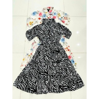Đầm voan họa tiết hoa NEW FASHION