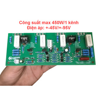 Linh kiện Mạch công suất 4 sò chất lượng cao công suất 450W mạch sợi thủy tinh