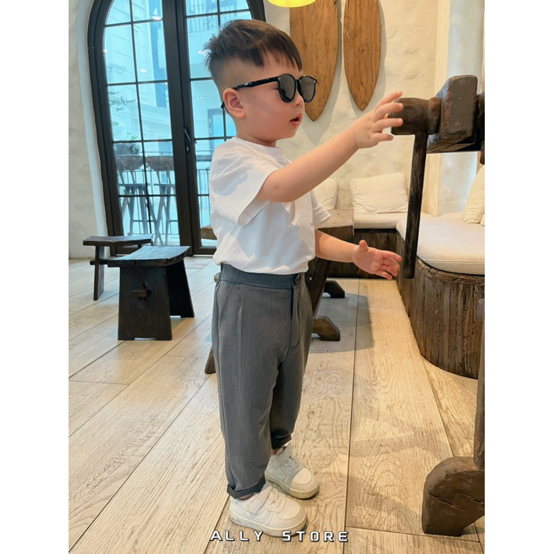 Quần tây baggy cao cấp cho bé Q190