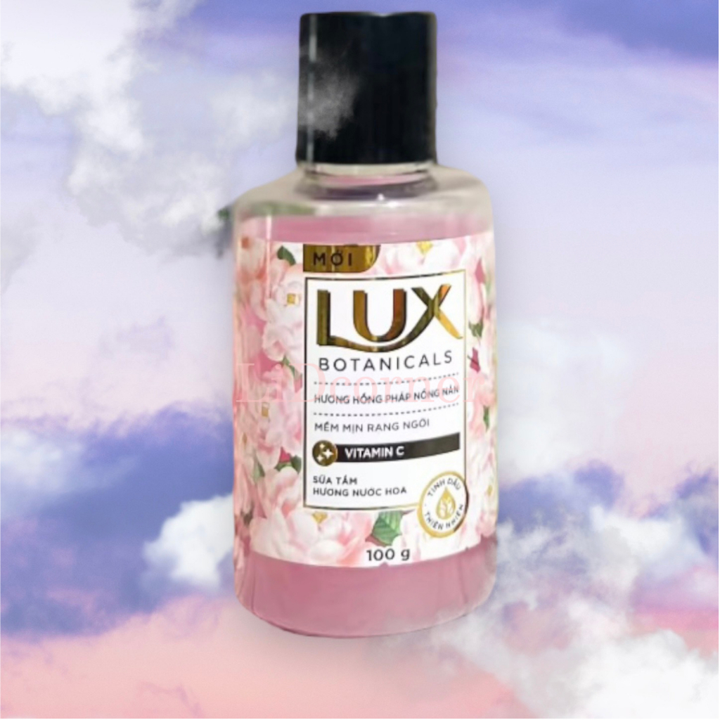 Sữa tắm hương nước hoa Lux Botanicals Phong Lan/Hoa hồng Pháp/ Lan tiên
