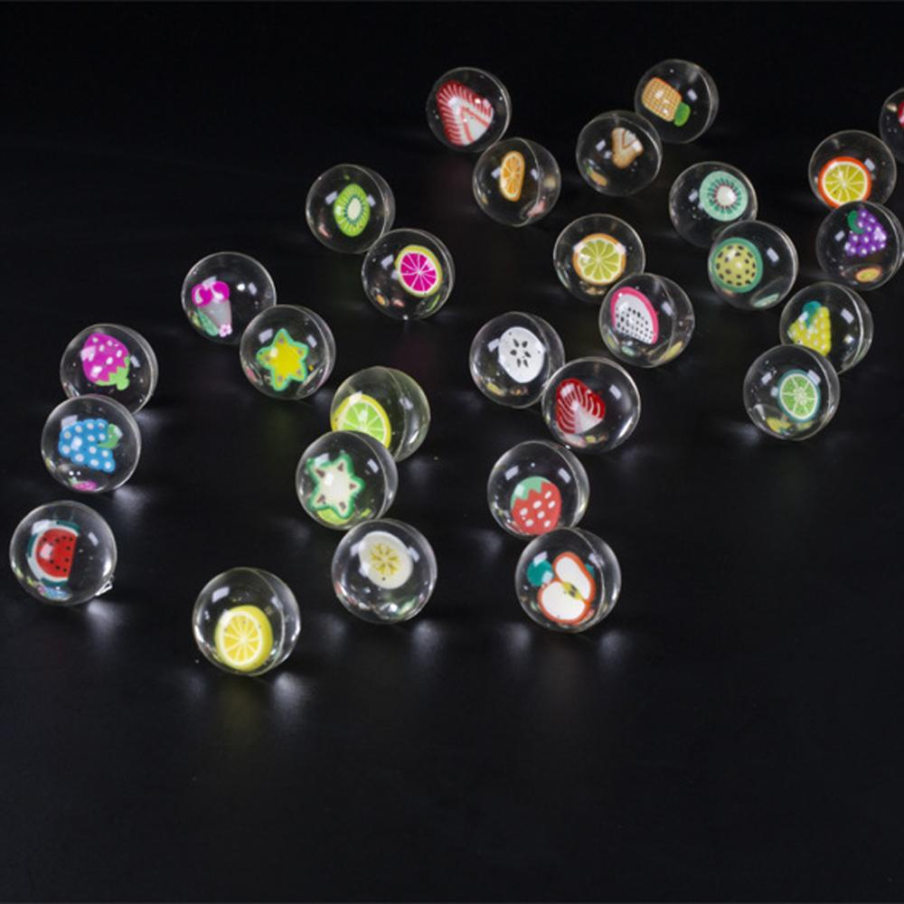 Bóng Nẩy Cao Su Trong Suốt Hình Trái Cây Siêu Cute Cho Bé