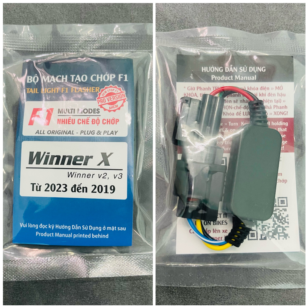 Bộ Mạch Đèn Hậu Chớp Stop F1 Cho Xe Winner X V2, V3 2019 đến 2023