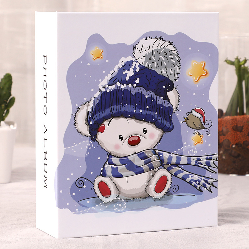 Album 10x15 đựng 100 ảnh bìa cứng dày nhiều mẫu dễ thương