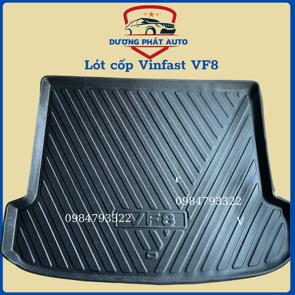 Lót cốp Vinfast VF8 nhựa dẻo TPU chống thấm nước cao cấp