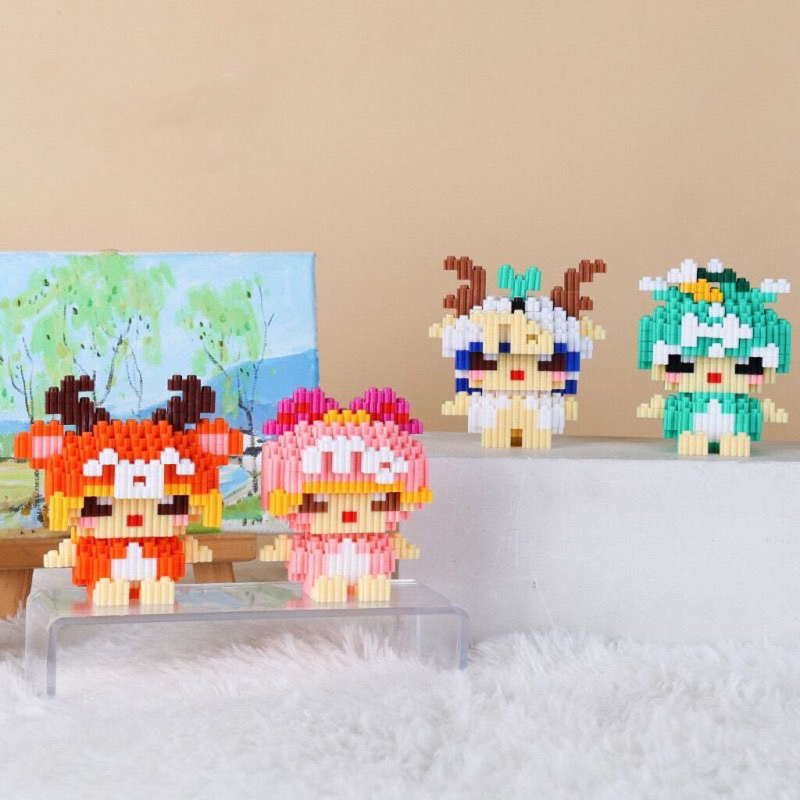 Lắp ráp mô hình 12 cung Hoàng Đạo , đồ chơi lắp ráp 3D 12 cung Hoàng Đạo mini