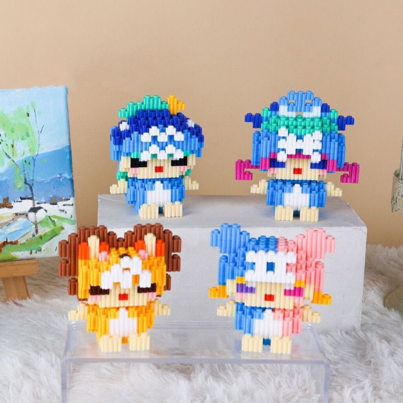 Lắp ráp mô hình 12 cung Hoàng Đạo , đồ chơi lắp ráp 3D 12 cung Hoàng Đạo mini