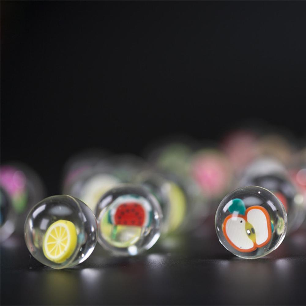 Bóng Nẩy Cao Su Trong Suốt Hình Trái Cây Siêu Cute Cho Bé