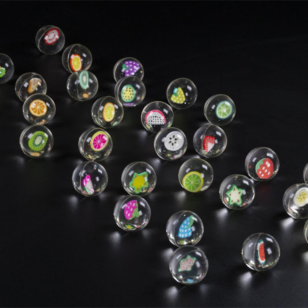 Bóng Nẩy Cao Su Trong Suốt Hình Trái Cây Siêu Cute Cho Bé