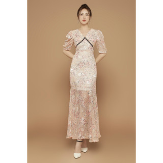 Đầm Maxi Đi Biển Hoa Đuôi Cá (Mẫu Mới)