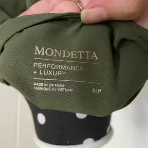 Đầm vải thắt eo dây rút MONDETTA