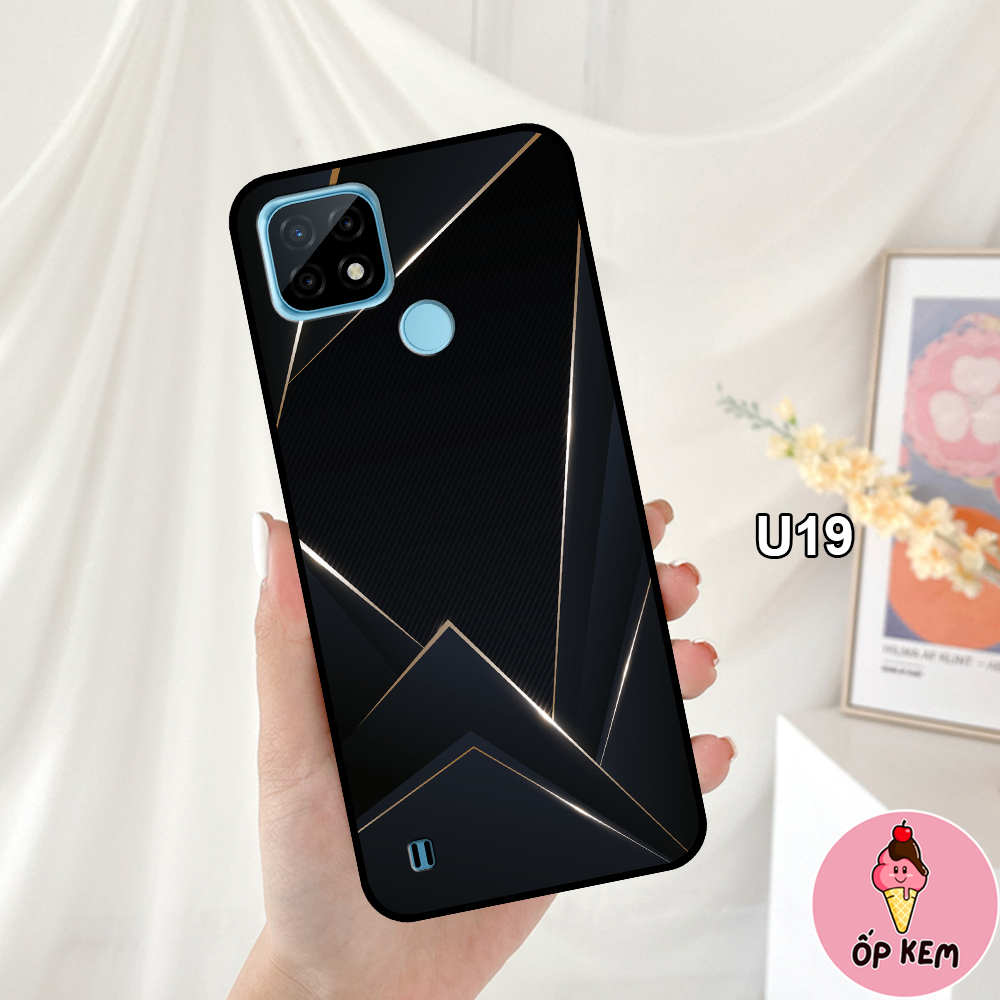 Ốp UV/Dẻo Đen Cho Realme C21/ C21Y/ C25/ C25s/ C25Y In Hình Họa tiết theo trend siêu đẹp