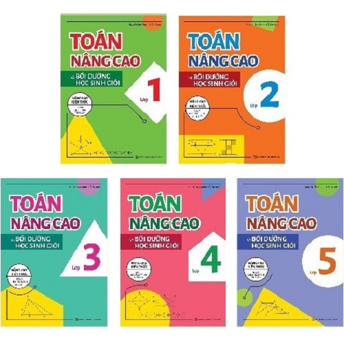 Sách Lẻ - Toán Nâng Cao và Bồi Dưỡng Học Sinh Giỏi Lớp 1 2 3 4 5 Nâng Cao Kiến Thức Ngoài Chương Trì