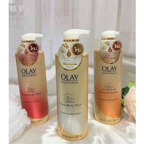 Sữa Tắm Trắng Da OLAY B3+ Siêu Dưỡng Trắng Da, Cấp Ẩm Và Đàn Hồi 500ml