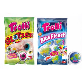 Kẹo dẻo Trolli gói 4 viên 4 loại 75g