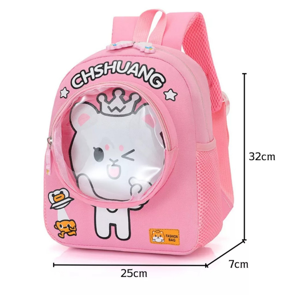 Ba lô mầm non cho bé trai gái, cặp balo mẫu giáo họa tiết dễ thương đáng yêu xinh xắn dễ thương