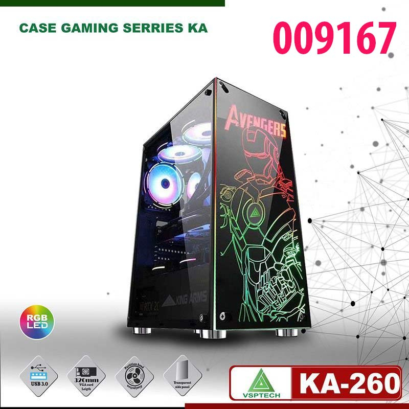 Vỏ cây PC máy tính VSP Vision KA 260