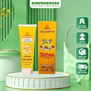 Sữa rửa mặt nghệ mật ong collagen x3 đông anh chính hãng
