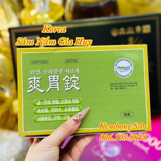 [HÀNG MỚI] Viên Uống Dạ Dày Hansol CAO CẤP Hàn Quốc (656)