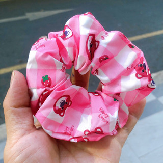 CỘT TÓC SCRUNCHIES GẤU DÂU LOTSO