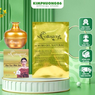 KEM FACE NHÂN SÂM NCOLLAGEN _TẶNG SÉT TẨY TẾ BÀO CHẾT DA MẶT
