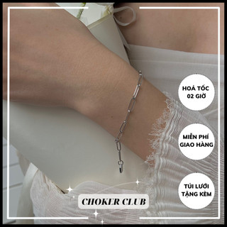Vòng tay basic xích nhỏ B55 Choker Club