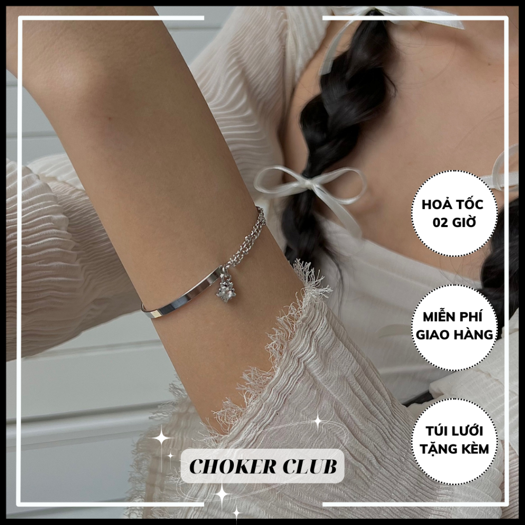 Vòng tay kiểu đính ngôi sao B40 Choker Club