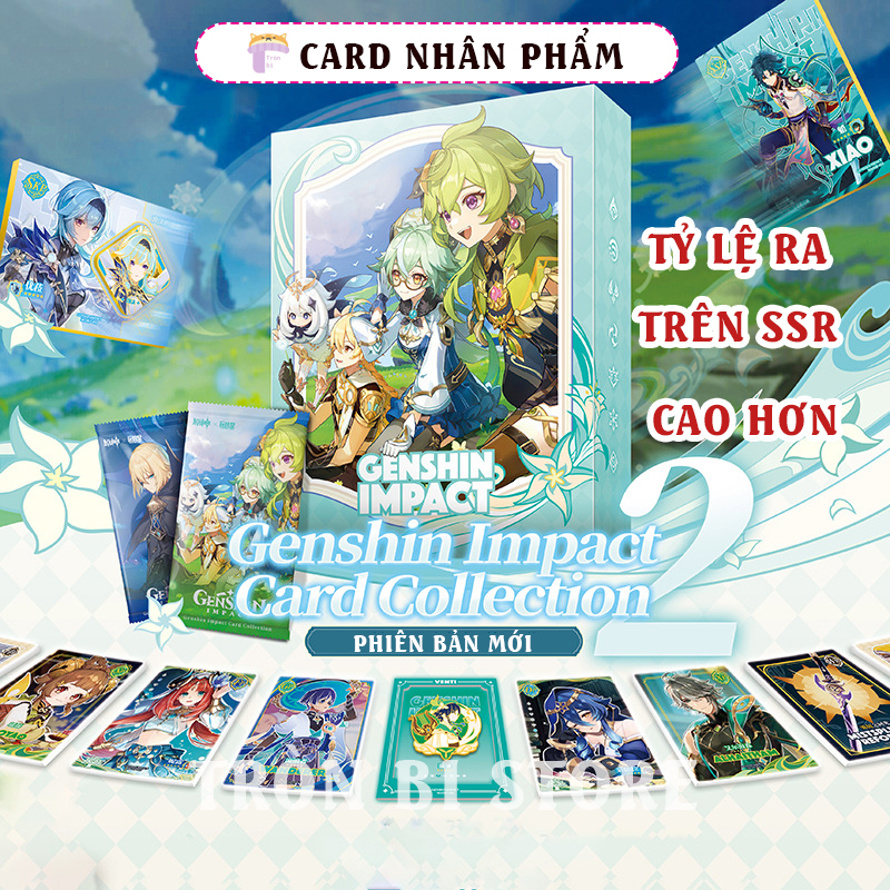 Card nhân phẩm Genshin Impact phiên bản mới 2