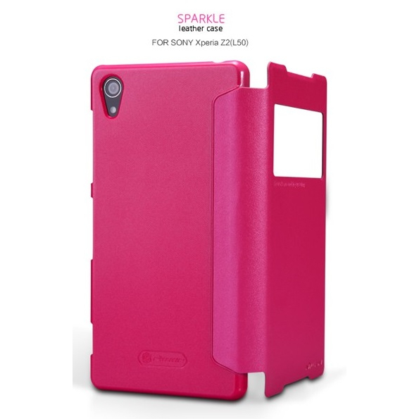 Bao da Z2 L50 Sony Xperia hiệu Nillkin Sparkle