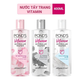 Nước tẩy trang bi _ phase Vitamin Tinh Chất Sữa Pond's Micellar Water 400ml