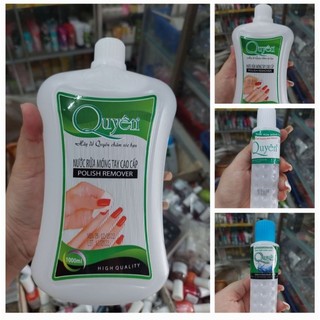 Tẩy sơn móng tay Quyên chính hãng,aceton rửa sơn móng tay