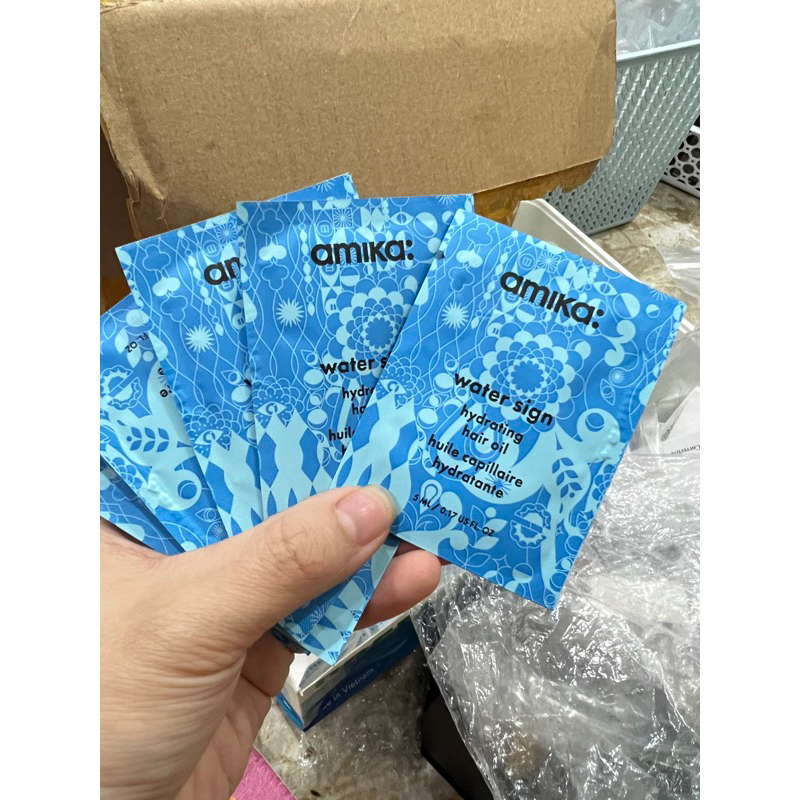 5ml Dầu dưỡng ẩm cho tóc amika water sign