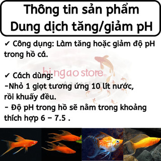 Dung Dịch Kiểm Tra pH - Phụ kiện cá cảnh | Hingaostore.