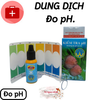 Dung Dịch Kiểm Tra pH - Phụ kiện cá cảnh | Hingaostore.
